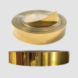 Rollos espejo oro